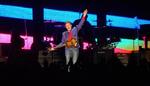 Paul McCartney giver koncert i Budapest, 2003. 