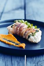 Rulle med bacon