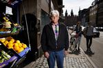 Politileder. Her på Fælledvej stod områdeleder Leo Lerke, da hans folk blev angrebet med brosten. Jacob Ehrbahn
