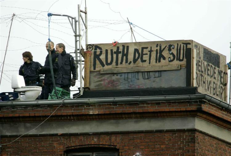 Faderhusets leder, Ruth Evensen, har ikke tænkt sig at møde op på Nørrebro i dag. 