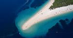 Sandstranden Zlatni rat er en af Kroatiens mest spektakulære. 