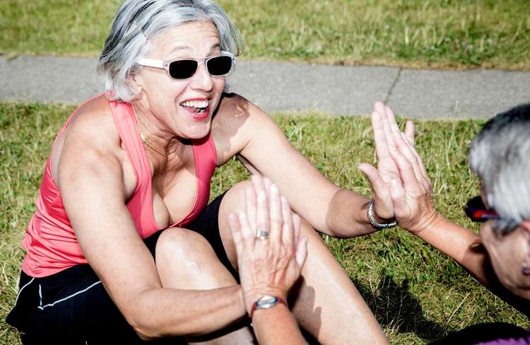 Uanset alder og køn har fitness og anden træning en positiv effekt, fastslår læge Bente Klarlund.   Arkivfoto Daniel Hjorth