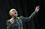Chef. Sinéad O'Connor da hun optrådte på Tønder Festival i 2013. Arkivfoto Katinka Hustad