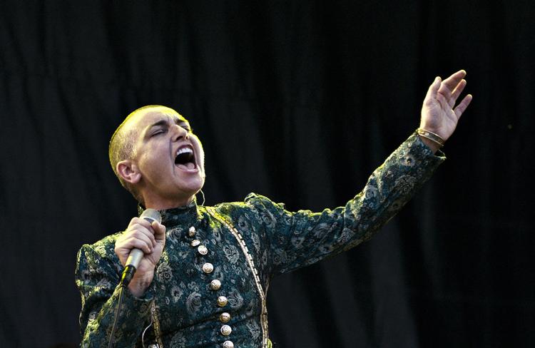 Chef. Sinéad O'Connor da hun optrådte på Tønder Festival i 2013. Arkivfoto Katinka Hustad