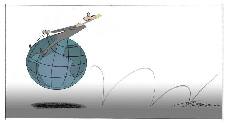 Tegning. Per Marquard Otzen 