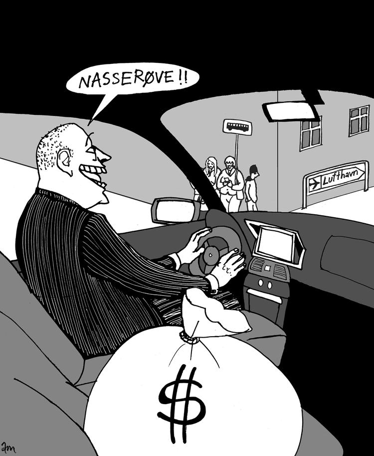 Tegning: Anne-Marie Steen Petersen. 