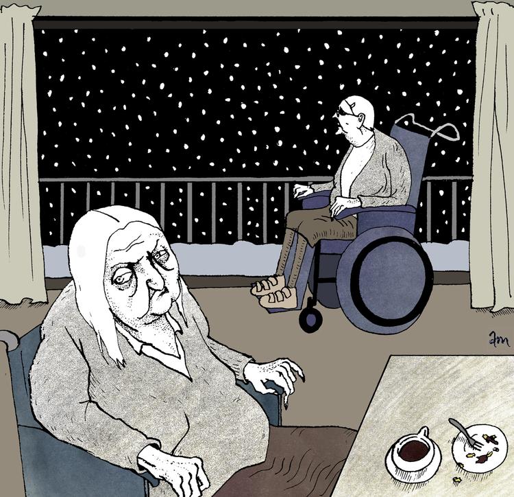 Tegning. Anne-Marie Steen Petersen Tegning: Anne-Marie Steen Petersen 