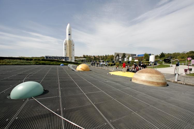 Toulouse er centrum for landets rumindustri- og forskning. Ogt her ligger også Europas nok mest avancerede rumfartsmuseum Cité de l'Espace. Foto: Manuel Huynh/Cité de L'Espace/Manuel Huynh/Cité de L'Espace