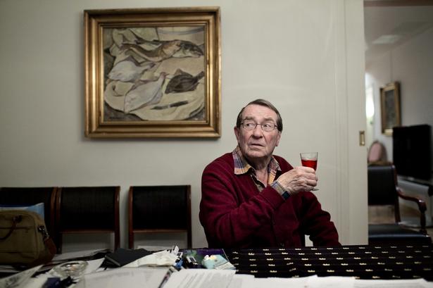 Benny Andersen fylder 80 år, 2008.  DALSGAARD MIRIAM (arkiv)/POLFOTO