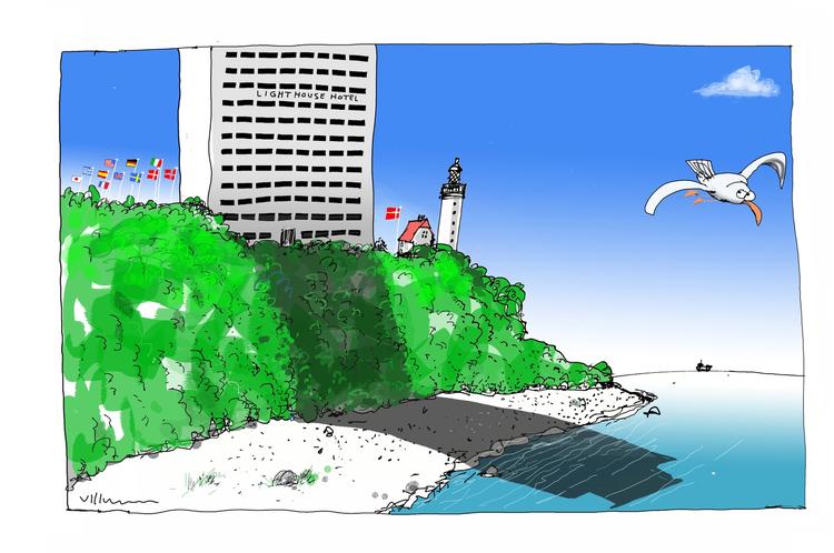 Tegning. Jørn Villumsen /Politiken-Tegning