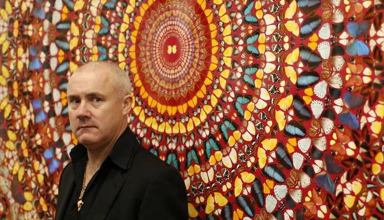 Damien Hirst solgte i 2008 værker på auktion for 1,25 milliarder kroner. Nu er flere af de værker faldet markant i værdi.
Foto: AP/Matt Dunham Arkivfoto Matt Dunham/Ritzau Scanpix