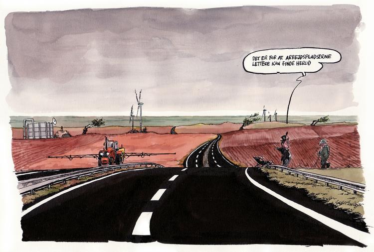 Tegning: Roald Als. Tegning: Roald Als 