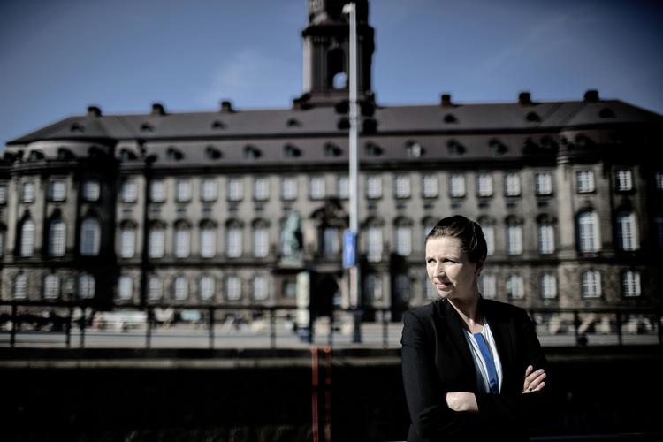 Chef. Socialdemokraterne og formand Mette Frederiksen har fået hård kritik for at stemme ja til regeringens stramninger af udlændingeloven. (arkivfoto) JOACHIM ADRIAN/POLFOTO
