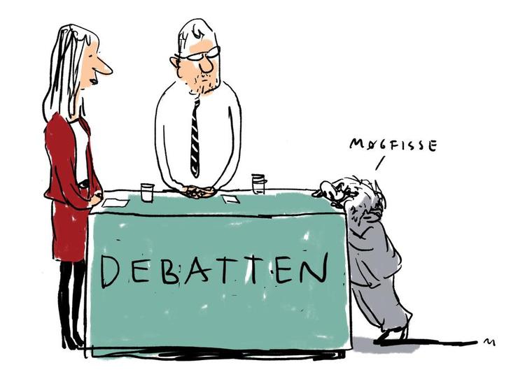 Tegning: Mette Dreyer Tegning: Mette Dreyer 