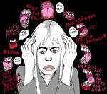 Tegning. Anne-Marie Steen Petersen 