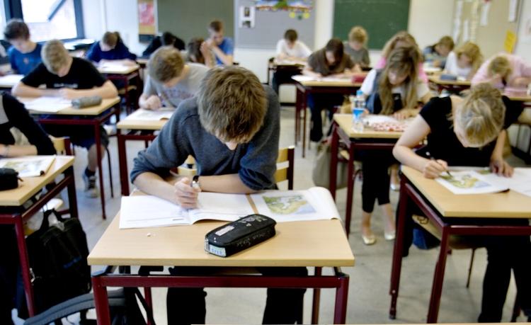 40 procent af de elever, der i 8. klasse ikke bliver erklæret uddannelsesparate, oplever ikke, at skolen følger op med en ekstra indsats. Arkivfoto: Klaus Holsting KLAUS HOLSTING  (arkiv)/POLFOTO