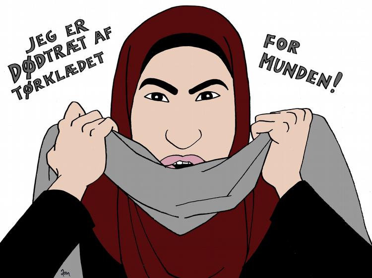 Tegning. Anne-Marie Steen Petersen /Politiken-Tegning
