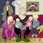 Tegning. Anne-Marie Steen Petersen /Politiken-Tegning