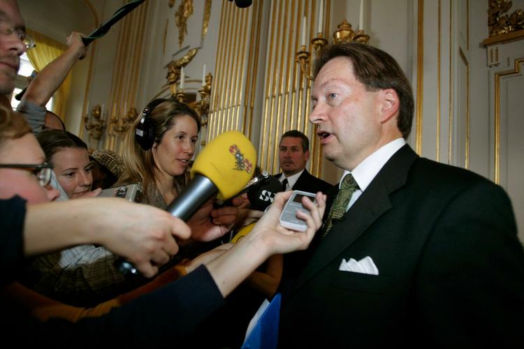 REPLIK. Horace Engdahl er kendt for sit vid og sit bid. I mange år var han den, der offentliggjorde navnet på årets modtager af Nobelprisen i litteratur. BERTIL ERICSON/AP