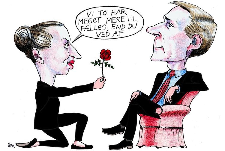Tegning: Anne-Marie Steen Petersen (arkiv) 