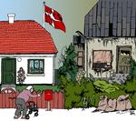 Tegning. Anne-Marie Steen Petersen 