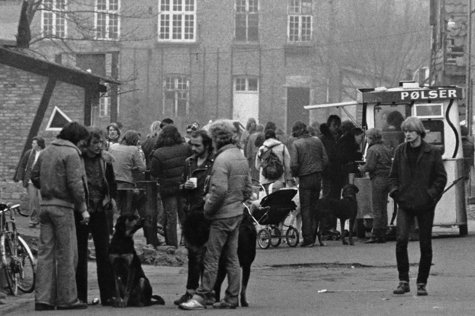 Christiania blev oprettet af en gruppe aktivister, der havde et ønske om at leve og bo på en alternativ måde i forhold til resten af den danske befolkning. Foto: Ole Henning