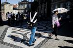 Besøg. København har det største mix af udenlandske turister. For mange går vejen forbi Amalienborg. Foto: Simon Fals 