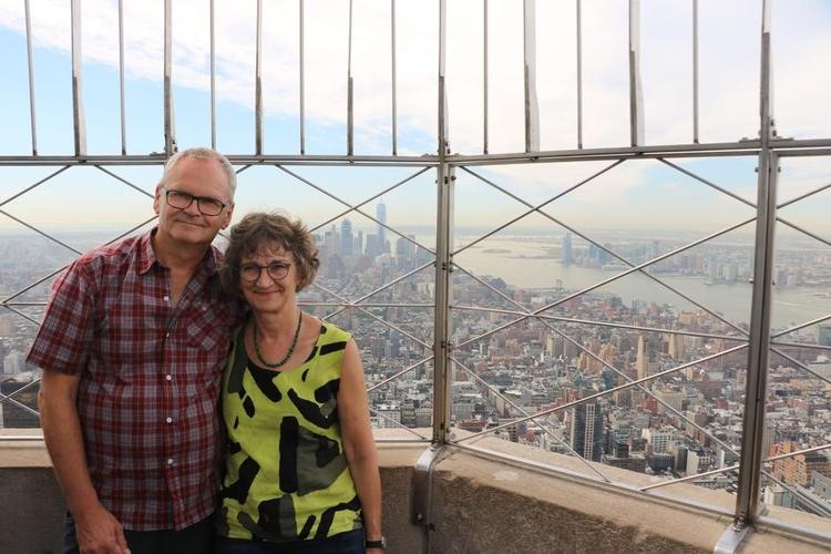 STORBYKÆRLIGHED. Allan Witte og Elisabeth Buhrkal er som mange andre danskere begejstrede for New York. 