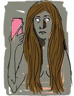 Tegning: Mette Dreyer (arkiv) Arkivtegning Mette Dreyer