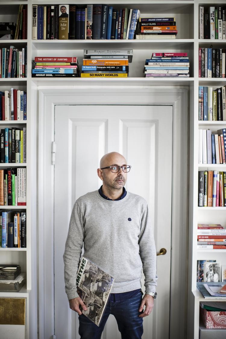 Forfatter. Flemming Møldrup, som mange kender som livsstilsekspert i DR-programmet 'Kender du typen?", er aktuel med en ny børnebog. 