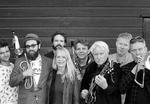 Jungleorkester. The New Jungle Orchestra har siden 1980 optrådt på scener verden over. Torben Huss (arkiv)