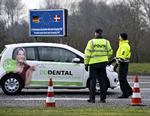 Grænsekontrol ved grænsen til Tyskland