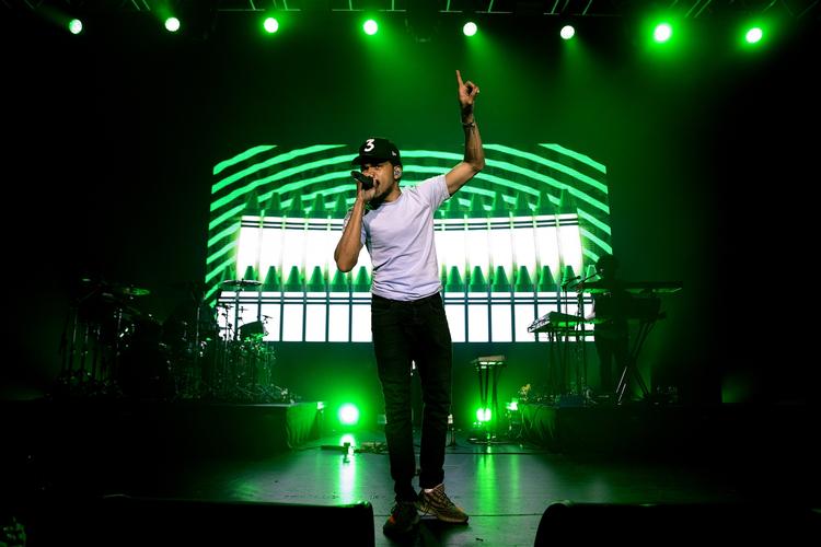 Koncert med Chance the Rapper