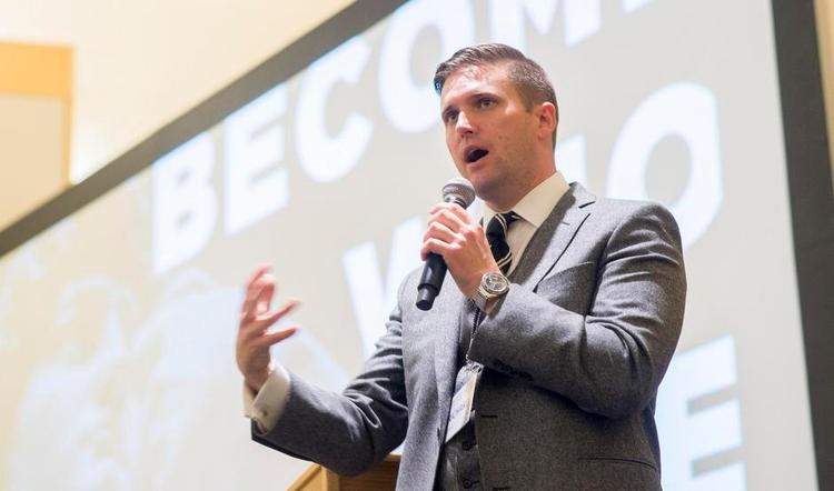 Morgenluft. Richard Spencer, der stod for en nynazistisk konference fredag i Washington,hvor deltagerne heilede Trumps navn, vejrer sammen med resten af USA's højreekstremister morgenluft efter valget. 