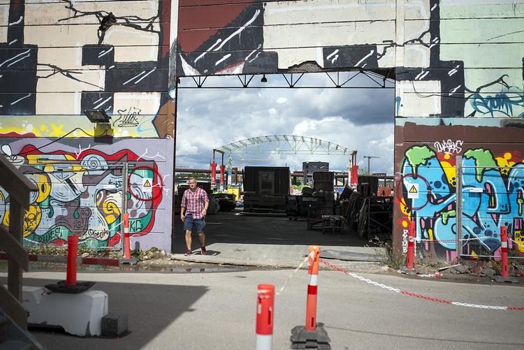 KULTURLØS. En del af Pladehallen er revet ned. Kulturhus bliver der ikke. 
