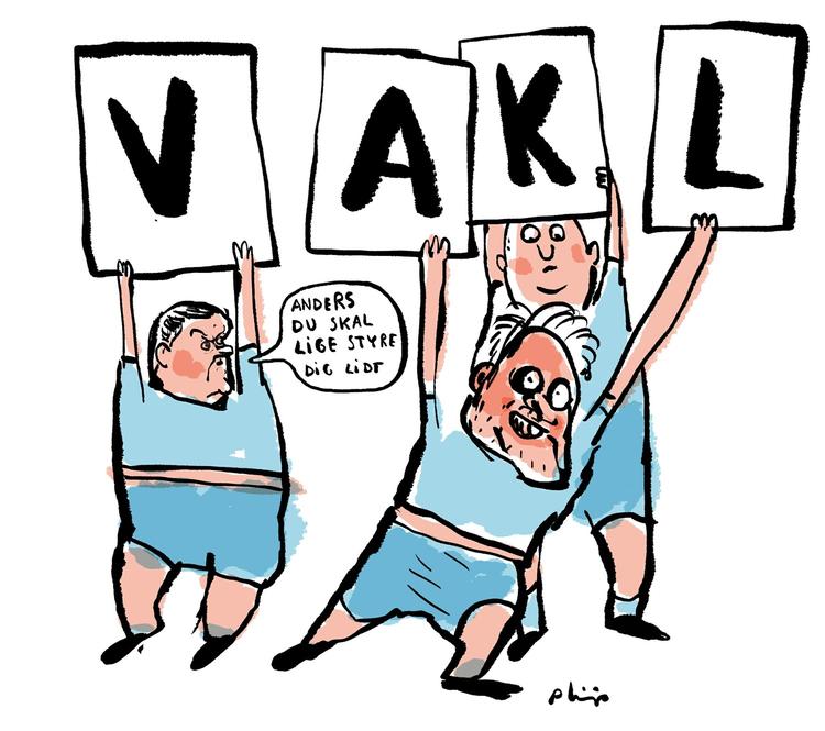 V-LA-K. Her er seks argumenter for, at Danmark inden længe har en ny trekløverregering. 