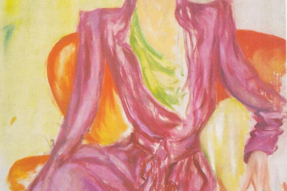 KUNSTMUSEUM i Thy. Det private Kirsten Kjærs Museum fra 1981 i Frøstrup, Thy er specielt. Her skal man ikke betale entre, men gavebidrag er velkomne. Madpakken kan man nyde i museets cafeteria eller ude i haven. Maleren Kirsten Kjær (1893-1985) var autodidakt, hun malede portrætter af mange skuespillere og politikere. Stauning, skuespillerinden Asta Nielsen (foto) og Bodil Koch. I museets syv sidegallerier er der skiftende udstillinger af danske og udenlandske kunstnere. Læserfoto: Anna Marie Færch, Aalborg 