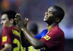ROLIG.  Samuel Eto’o, der nu spiller for tyrkiske Antalyaspor, kommer nok aldrig til at sidde fængslet i Spanien, men kan han betale bøden, letter det sikkert presset. 