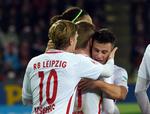 Tophold. Med storsejren er Leipzig nu også det mest scorende hold i den bedste tyske række. 