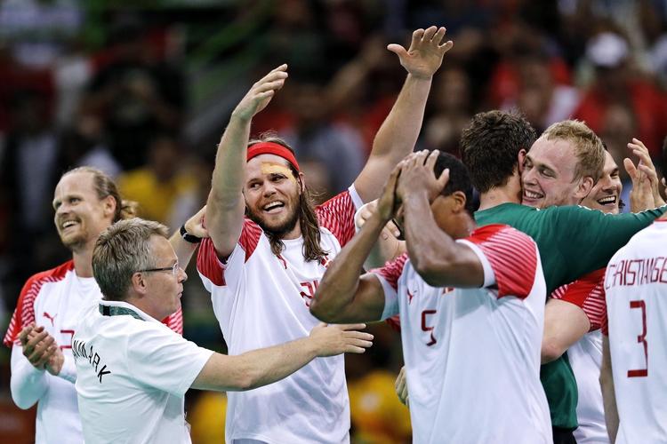 OL i Rio 2016 Herrehåndbold finalen Danmark Frankrig