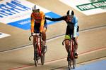 Dominans. Frederik Rodenberg (th.) vandt for en uge siden DM i omnium på banen i Odense foran OL-kammeraterne Casper Folsach (tv.) og Casper Pedersen. 
