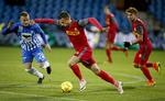 FARLIG. FCN's Marcus Ingvartsen viste igen sine målfarlighed, da holdet besøgte Esbjerg. 