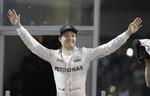 TRIUMF. Nico Rosberg er verdensmester i formel 1 for første gang. 