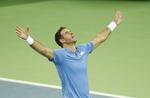 FIGHTER. Juan Martin del Potro vandt begge sine singler i weekendens Davis Cup-finale i Zagreb, og det blev afgørende. 