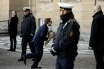 VLAK regering Ministre ankommer til Amalienborg
