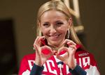 HOLOCAUST. Tatiana Navkas, der er gift med en af Putins talsmænd, er kommet i modvind, efter hun lørdag optrådte på nationalt tv iført en kz-fangedragt. 