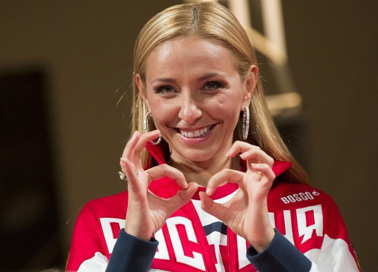 HOLOCAUST. Tatiana Navkas, der er gift med en af Putins talsmænd, er kommet i modvind, efter hun lørdag optrådte på nationalt tv iført en kz-fangedragt. 