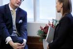 Uddannelses- og forskningsminister Søren Pind og Socialdemokraternes Mette Frederiksen. 
