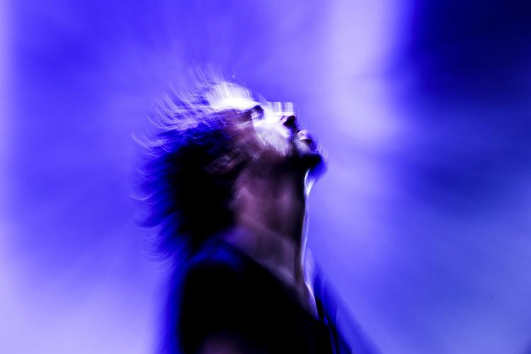 Gojira. Det franske metalband spillede en middelmådig koncert på årets Roskilde Festival. 