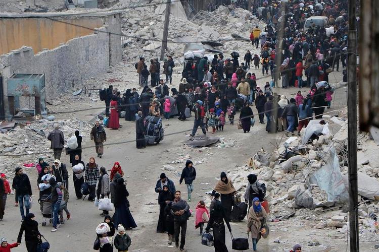 Aleppo flugt